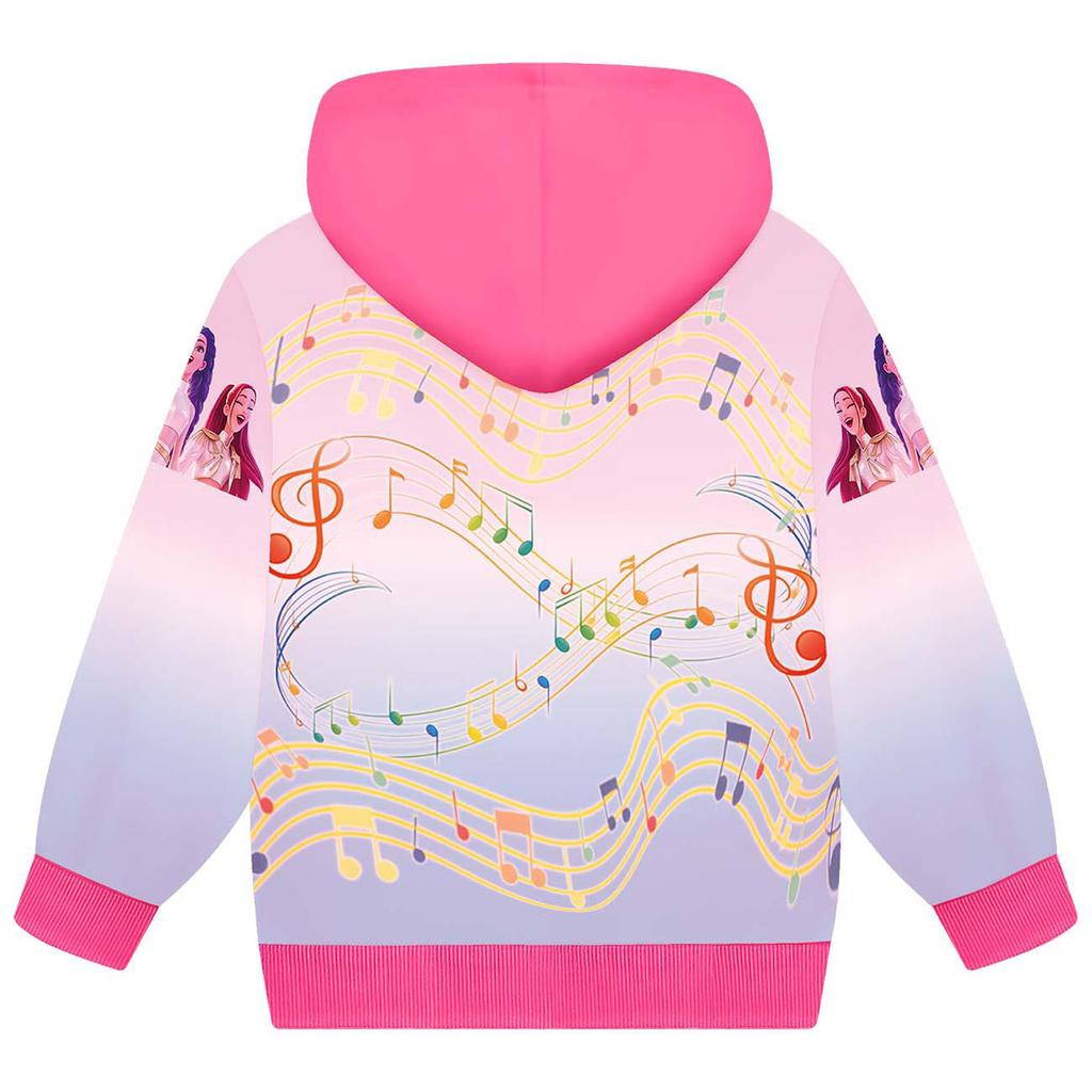 Girls Boys Hoodie Casual School Outdoor Sweatshirts For 2-12 Years Kids