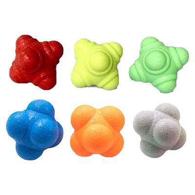 Bolas de Reação, Bolas de Pulo, Bolas de Pulo de Reação (Conjunto de 6) - Bolas Irregulares para Treino, Reflexos, Acuidade Visual Dinâmica, Treino em Casa, Velocidade