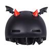 2pcs Multicolor Helmet Devil Wings Motorcycle Electric Bike Car Styling Decoration Helmet Stickers Long Short Parts