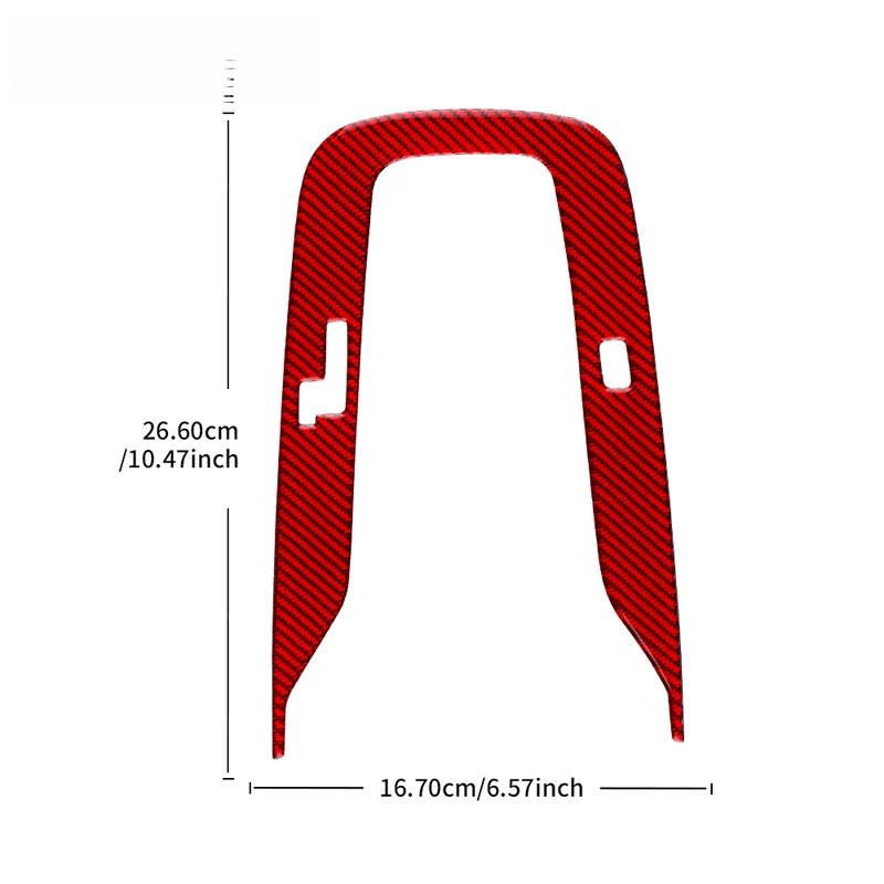 Real Soft Carbon Fiber RHD LHD Sticker For Toyota Corolla 2019 2020 2021 2022 2023 2024 Center Console Gear Shift Accessories.
