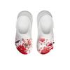 Crocs Crush Clog EVA Eight Rhapsody Blood Lesion Personalised Graffiti Trendy Simple Hole Shoes Unisex White