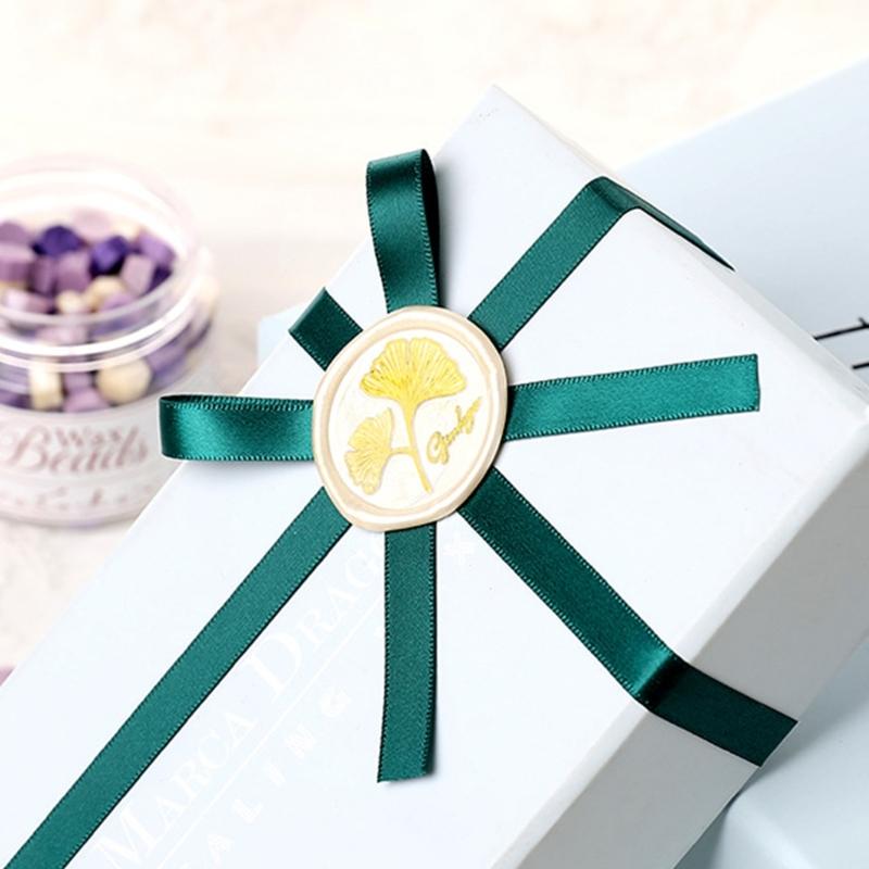Handmade Ribbon Solid Color Ribbon DIY Crafts Decorative Ribbon Handicraft Ribbon for Wedding Invitations Gift Wrapping