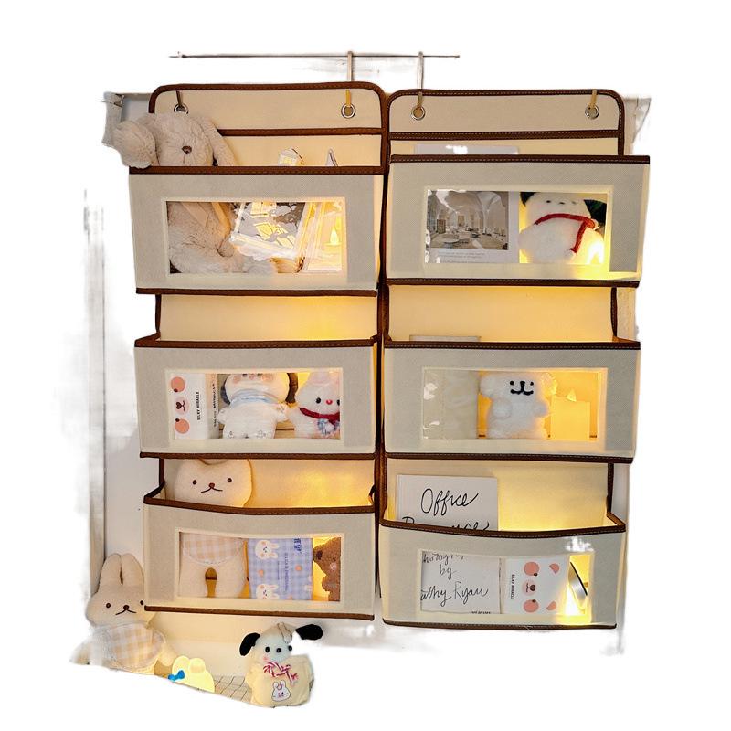 Bedside Hanging Storage Bag for Dorms and Lower Bunks - No-Drill Attachment