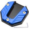 Motorcycle Side Stand Plate Dress Up Parts Alloy Universal Side