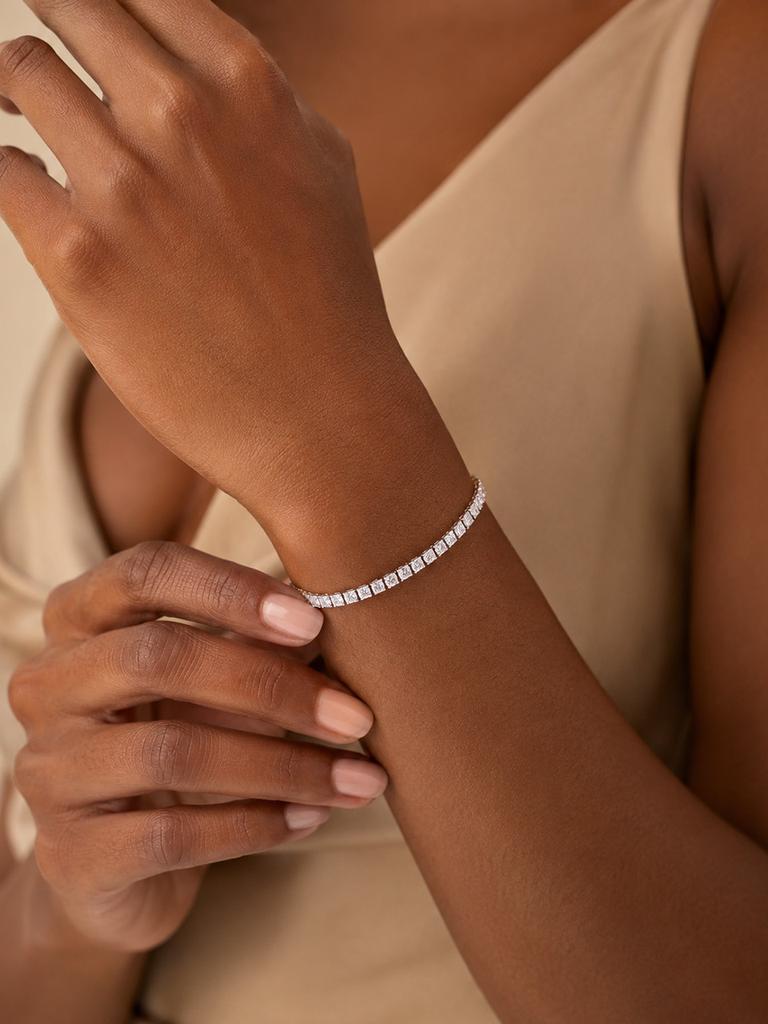 Geigerjewelry Eclat Square Tennis Bracelet Gibrbb006