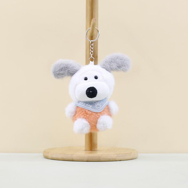Fluffy Plush Dog Keychain Sweet And Quirky Poodle Stuffed Toy For Bags