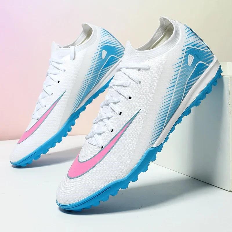 New Men Soccer Shoes Grass Outdoor Sport Non-Slip Professional Football Boots Training Shoes Match Sneakers Ultralight Unisex