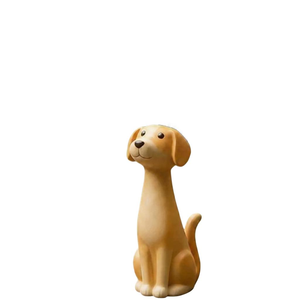 Vaso a Forma di Cane in Resina Artigianale Scultura Decorativa Unica per la Casa per Uso Interno Materiale Durevole Design Artistico