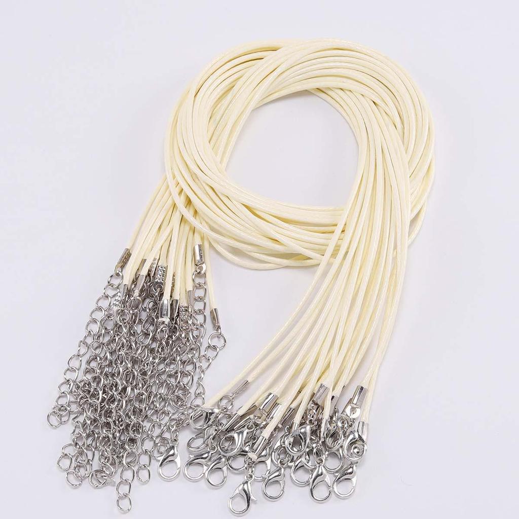 Korean Wax Line Jewelry Cord - 1.5mm Braided Necklace Rope 2023 Edition