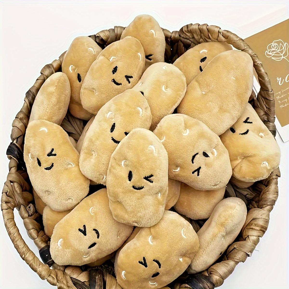 

1PC Cute Mini Potato Plush Dog Toy - Soft, Durable, Interactive - Suitable for Medium-sized Dogs To Play and Hug - Ideal Choice S