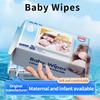 Baby Wipes for Hands and Mouth, Thickened Household Use, Newborn Children Large Pack with Lid, Wholesale Wet Wipes