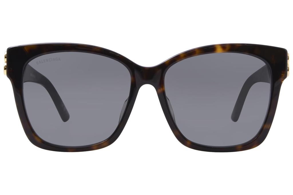 Balenciaga BB0102SA Asian Fit 002 57 New Sunglasses Women's