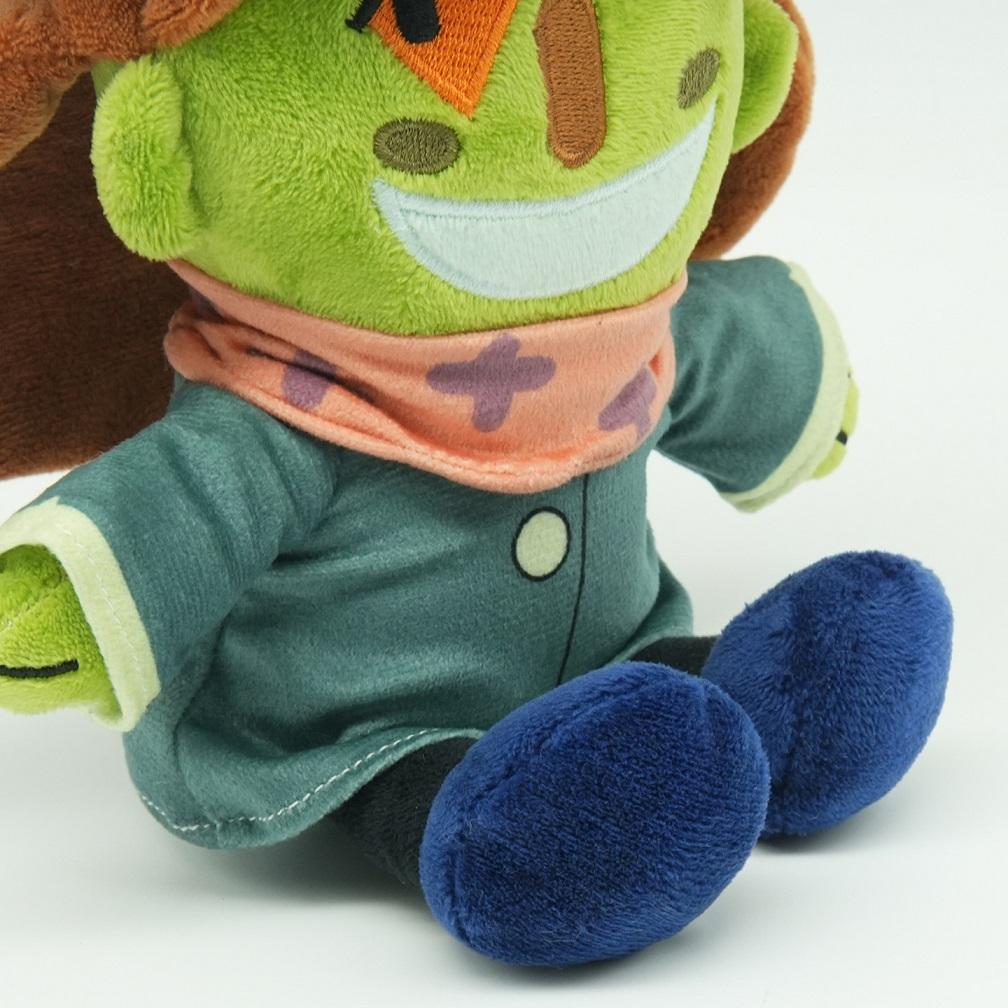 20cm Lächele für mich Gewohnheits-Stofftier Grüne Hexe Plüschpuppe Weiches Kawaii Heimdeko Sammlung Geburtstagsgeschenk für Fans