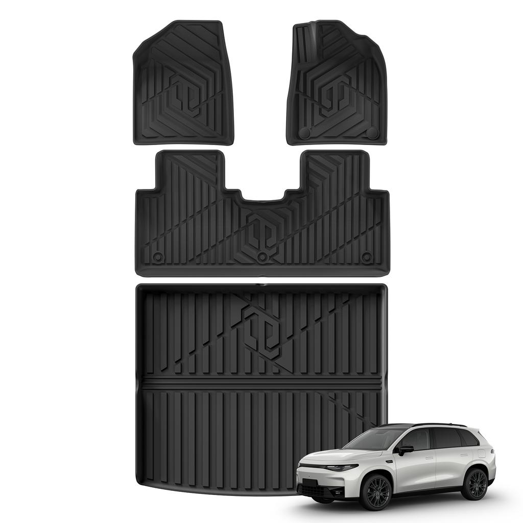 for Leapmotor C10 2025-2025 Car Floor Mats Cargo Liner Trunk Mat Auto Accessories Foot Pad Protective Mat Only Fit Right Rudder