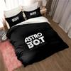ASTRO BOT Kit Biancheria da Letto Cartone Animato Affascinante Kit Copripiumino Misura Singola Misura Matrimoniale Letto Misura King Size Kit Letto Ragazzi Adulti Camera da Letto Copriletto Federa