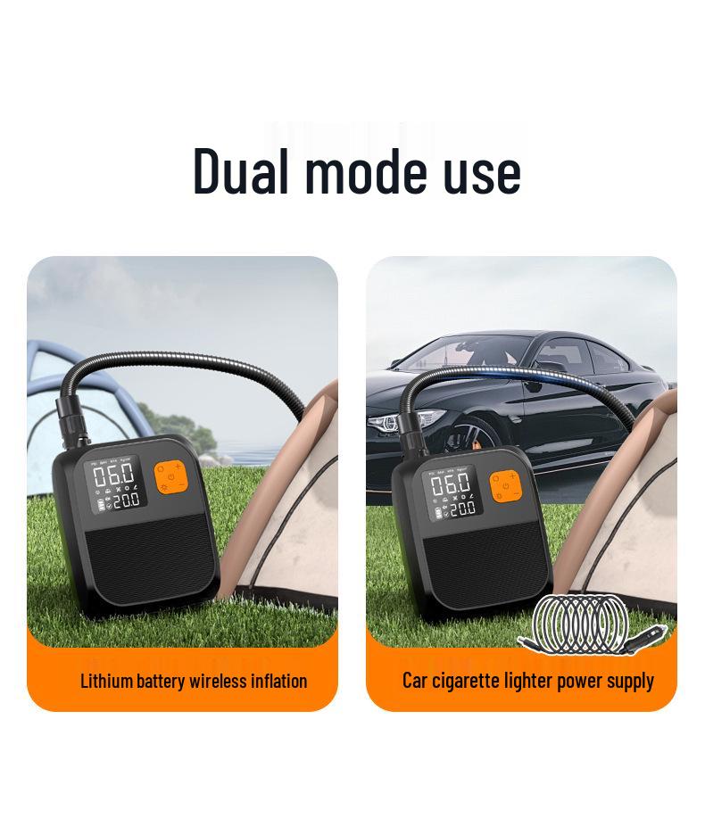 Portable Wireless Air Pump for EVs, Outdoor Tents, SUP Boards & Kayaks