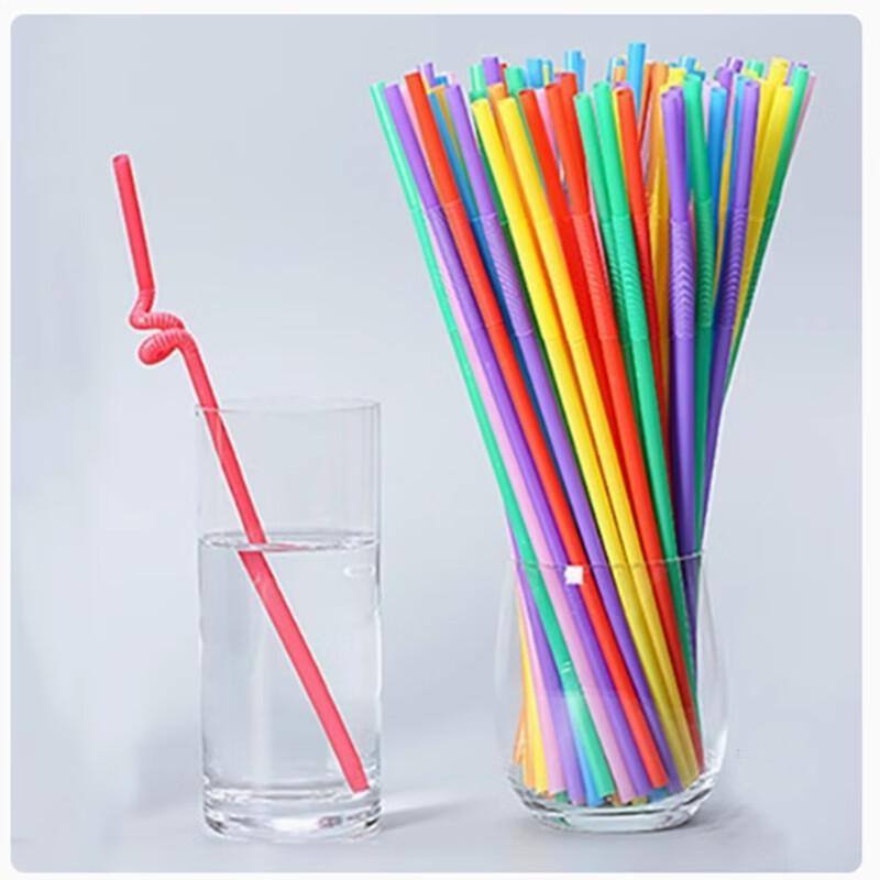 Degradable Colored Bendable Drinking Straws