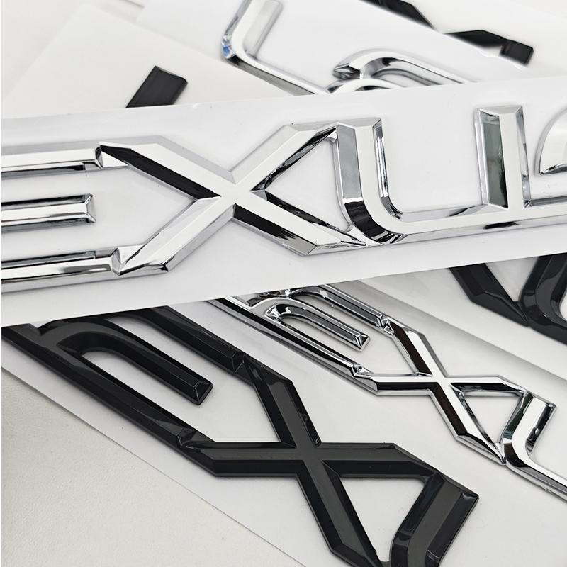 3D Car trunk letter sticker Accessory For Lexus F SPORT GX460 Ct200h IS250 ES 220D IS200 Fsport GS GX IS LS LX NX RX UX CT LC RC