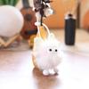 Cute Little Coal Ball Plush Keychain Toy With Soft Pp Cotton Filling For Bag Decor And Collection