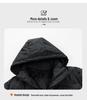 Men's Camouflage Cotton Padded Jacket with Detachable Hood - Warm, Thick, Loose Plus Size