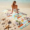 1Pc Koala Bears Rainbow Beach Towel, Quick Dry, Multi-Use for Beach Pool Gym Yoga Home Travel, Christmas, Halloween, Xmas Gift S929595