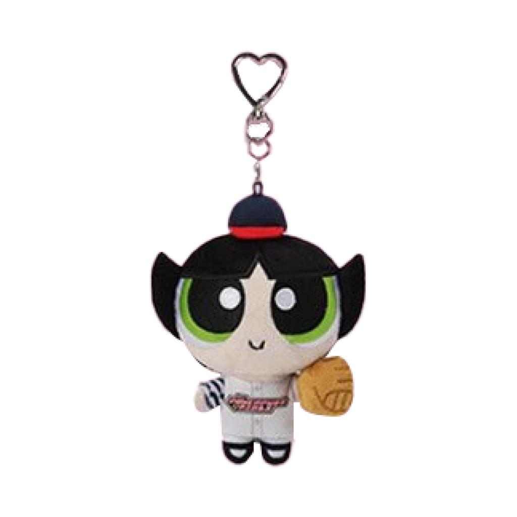 Lotte Giants x Powerpuff Girls Plush Keyring Buttercup