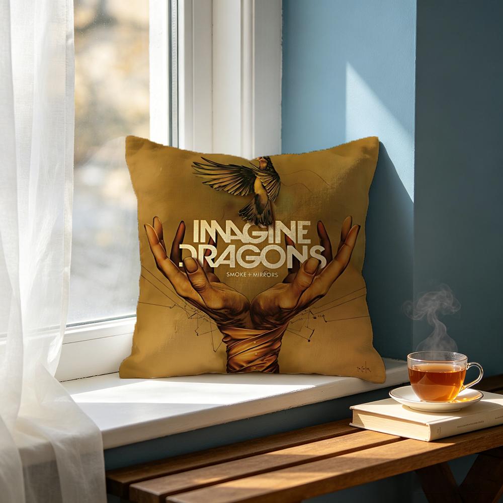 Band IImagine Dragonsing Cushion Cover Cushion Cover Set Pcs x x x Pillowcase Decorative Sofa Home Decor