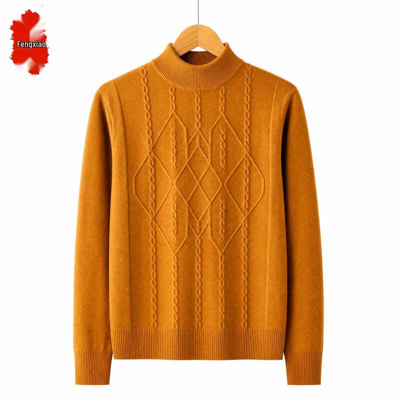 Women's Lightweight Crewneck Knitted Sweater for Middle-Aged Mothers
