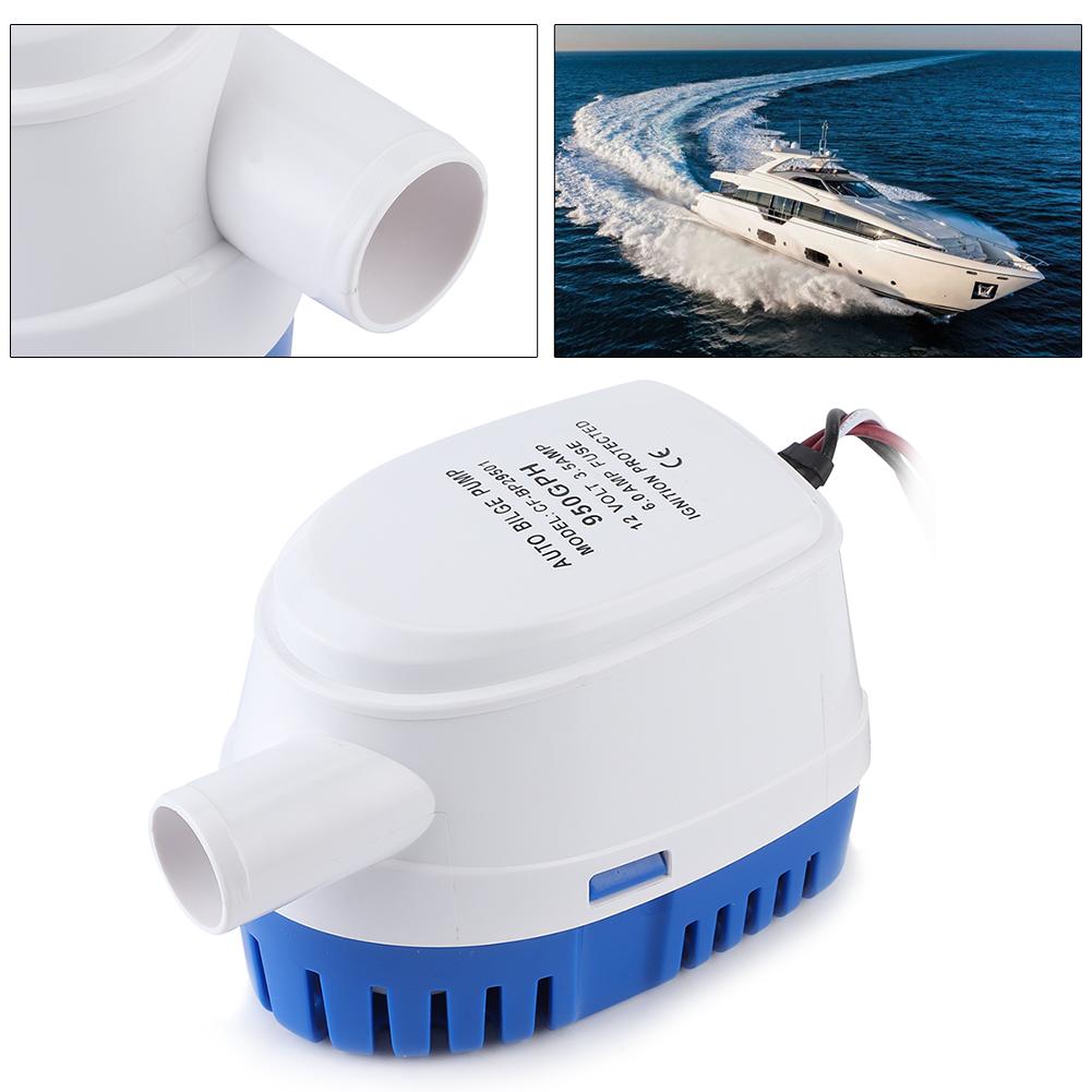 Pompă de santină submersibilă automată 12V 950gph Accesoriu marin pentru barcă