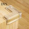 Furniture Corner Protector 4Pcs Table Guard Transparent Baby Safety Silicone L Type Edge Cover T Fan Children Protection Home Supplies