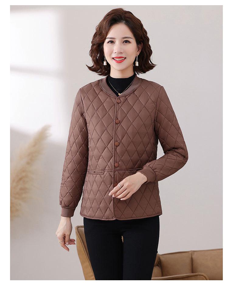 2026 Women's Lightweight Quilted Down Short Coat - Winter Casual Loose Fit Cotton Jacket