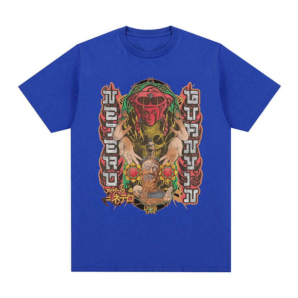 Anime Hunter X Hunter T Shirt Aizakku Netero Manga Graphic Short Sleeve Tshirt Men Women Cotton Casual Tshirts Tops Streetwear