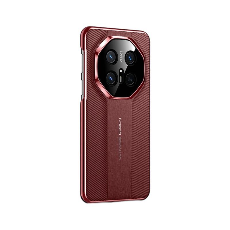 

Suitable for Huawei Mate70RS Mobile Phone Case Instantly Transformed Electroplating Full-inclusive Mate70pro Anti-fall M70 Business Men s Leather Case Huawei Mate 70
