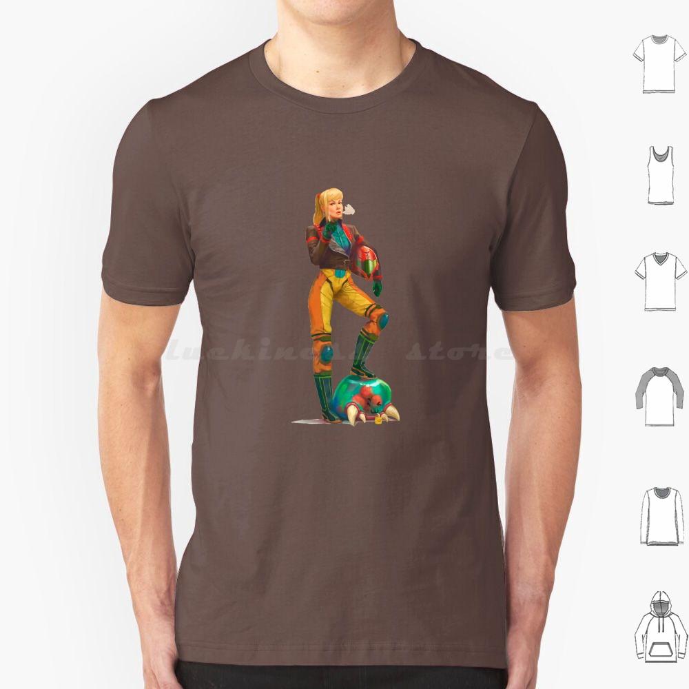 Metroid T-Shirt Herren Damen Kinder   Samus Metroid Spiel Videospiel Retro Zähes Küken Samus Aran Damen Stark Dread Weltraum-Pirat