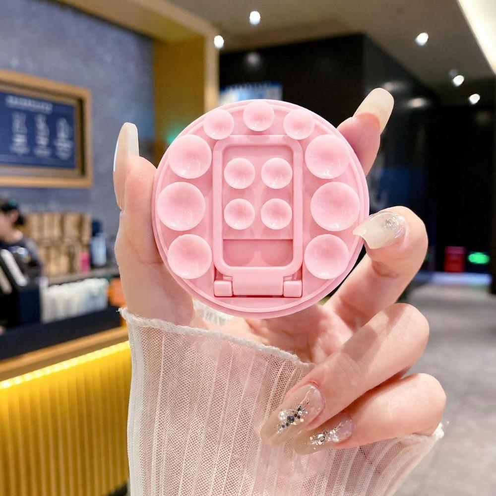 Foldable Suction Cup Phone Holder Silicone Phone Mount  Smartphone Accessory