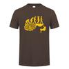 Climb Evolution T Shirt Tops Unisexs Cotton Short Sleeve Unisex Climbing Climber Tshirt Tee Oz390