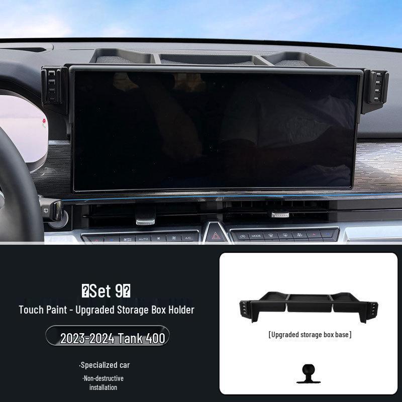 2023-2024 Tank 400 Phone Holder - Customized Screen Model Navigation Bracket Upgrade