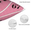 67 Six Seven Meme Pillow Case  Comfy Pillow Cover Vintage Cushion Cover For Living Room Chair