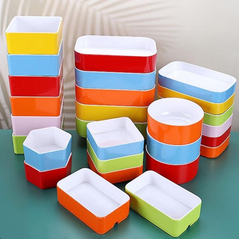 Kemeiruite Colorful Plastic Display Plate