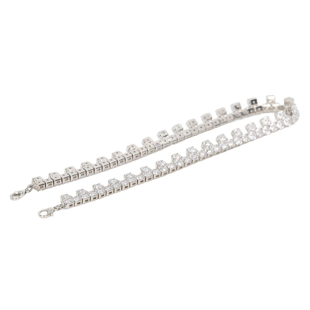 Rhinestone Trim Beautiful Shiny Rhinestone Chain for Wedding Dresses Headwear Necklaces Craft Decoration