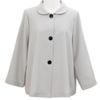 Shiz Madam Women J31820 Round Collar Flare Jacket