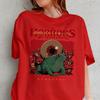 Horrors Are Never Ending Frog Silly Horror Tshirt Meme Funny Gifts Unisex Printed Tshirt Tops Allmatch Regular Short Sleeve