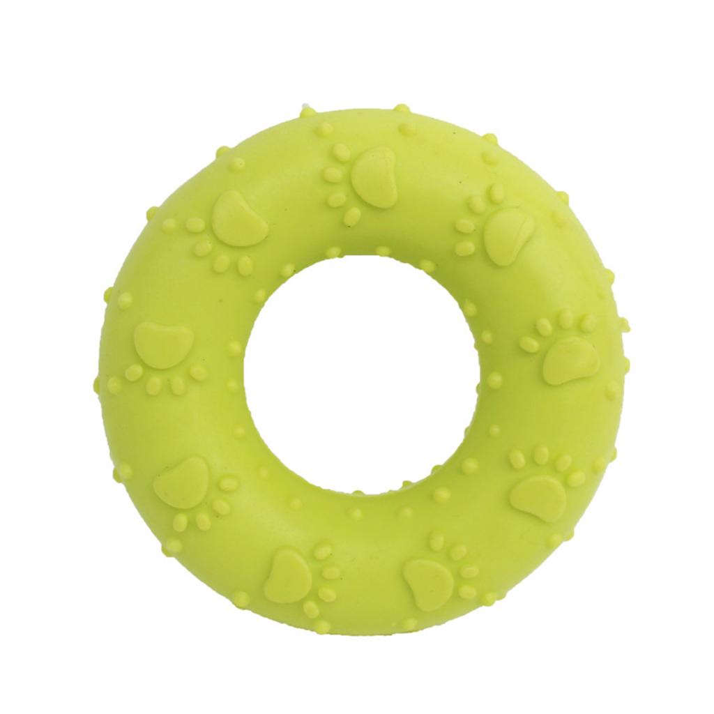 Pet Toy Donut Footprints Dog Training Toy Dog Toy Training