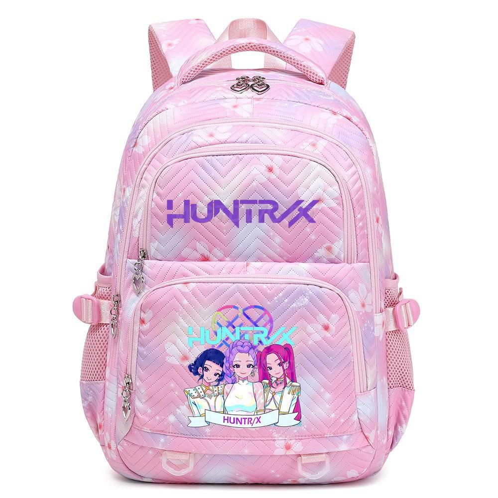 K-Pop Anime Cartoon Printed School Bag High School Large Capacity Student Leisure Trend