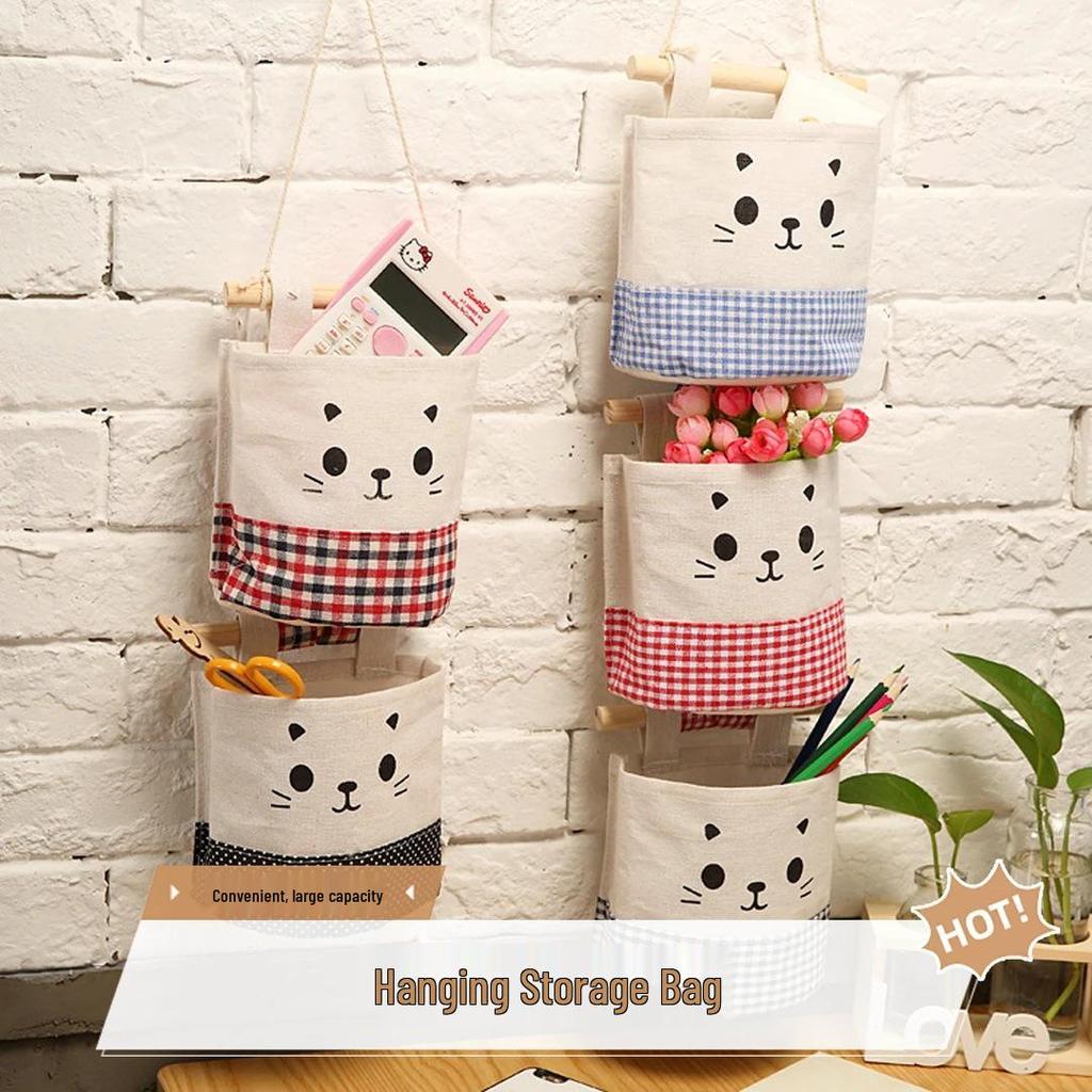 Newcomer Exclusive: Hanging Storage Bag - Ideal for Dorm Room or Home Organization