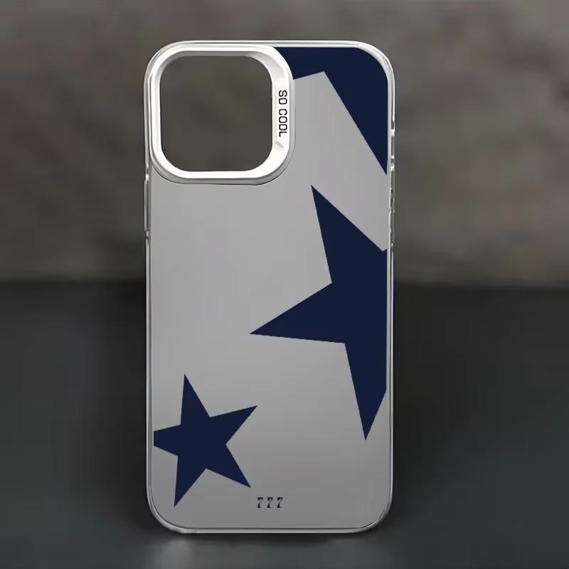 New Stars Lucky Angel Number Phone Case For iPhone 17 16 15 14 13 12 11 Pro Max 17 Air 16E 7 8 Plus X XS XR Anti Fall Back Cover