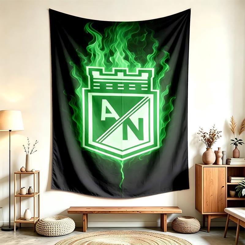 Atletico Nacional (14) Tapestry Suitable For Decorating Homes Dorms And Bedrooms Soft To The Touch And A Perfect Gift For Friends And Family
