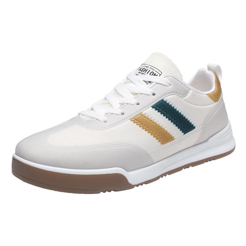 Trend fashion versatile casual running wear-resistant lace-up shoes men's shoes 2025 spring new men's sports shoes