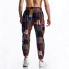Pantaloni Casual da Uomo Estate e Autunno Patchwork Vivace Stampati Pantaloni con Coulisse Vita Elastica con Coulisse Alla Moda e Comodi