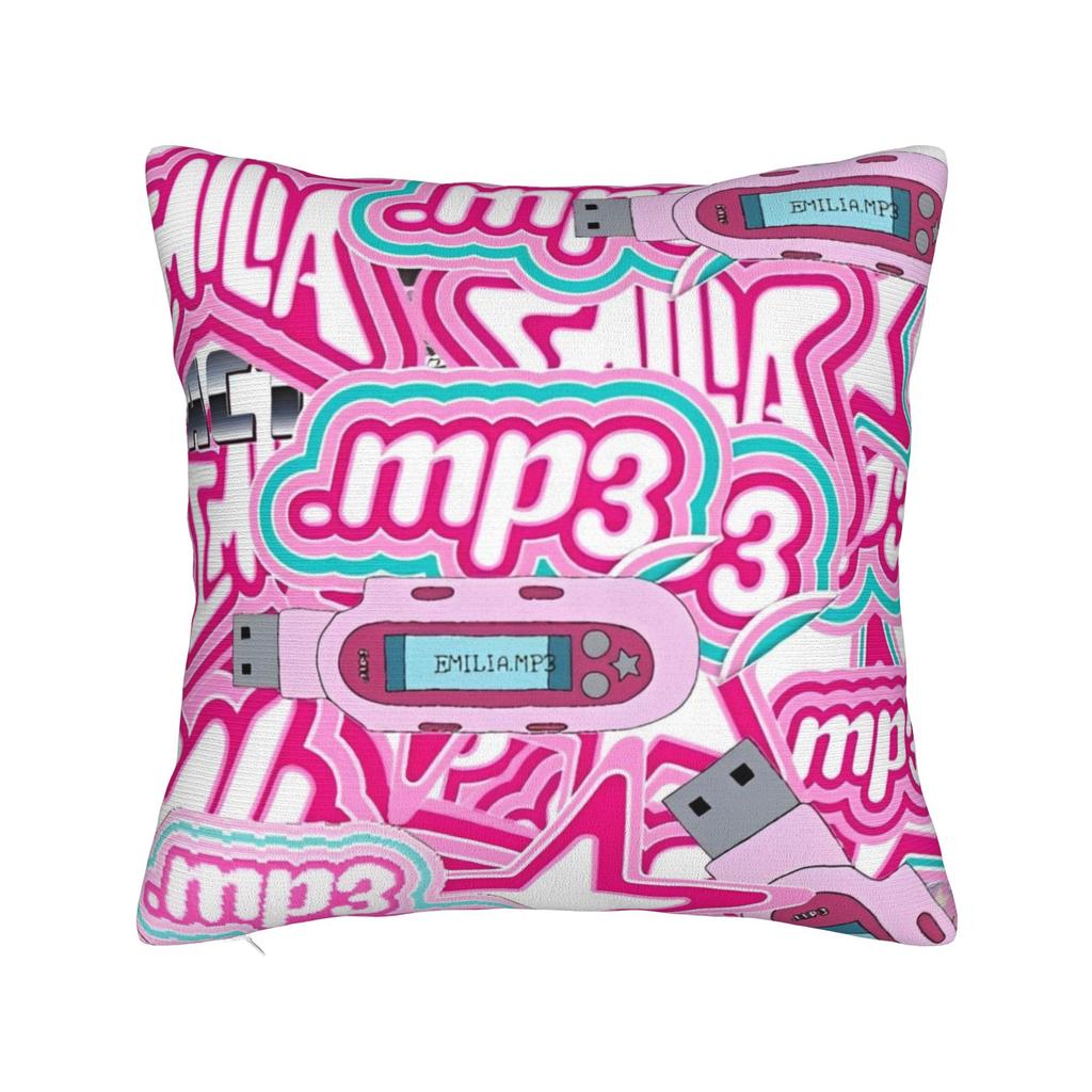 Emilia Musikplatz Kissenbezüge Polyester Zuhause Kissenbezug Coole Dekor Kissenbezug 4545